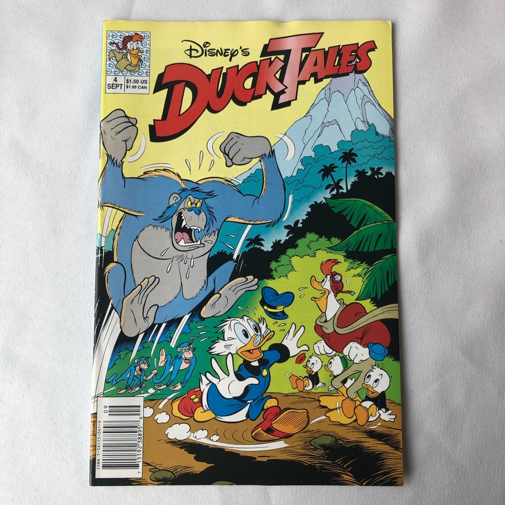 Duck Tales Comic Book Vol 2 No. 4, Sep. ‘90, Disney Comics